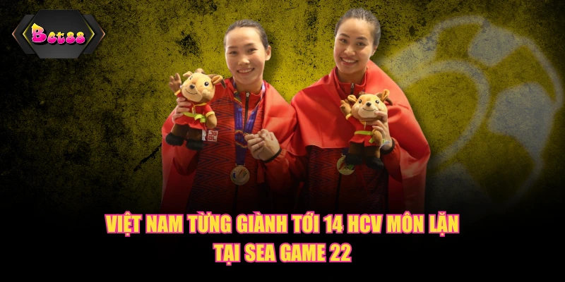 Việt Nam từng giành tới 14 HCV môn lặn tại SEA Game 22